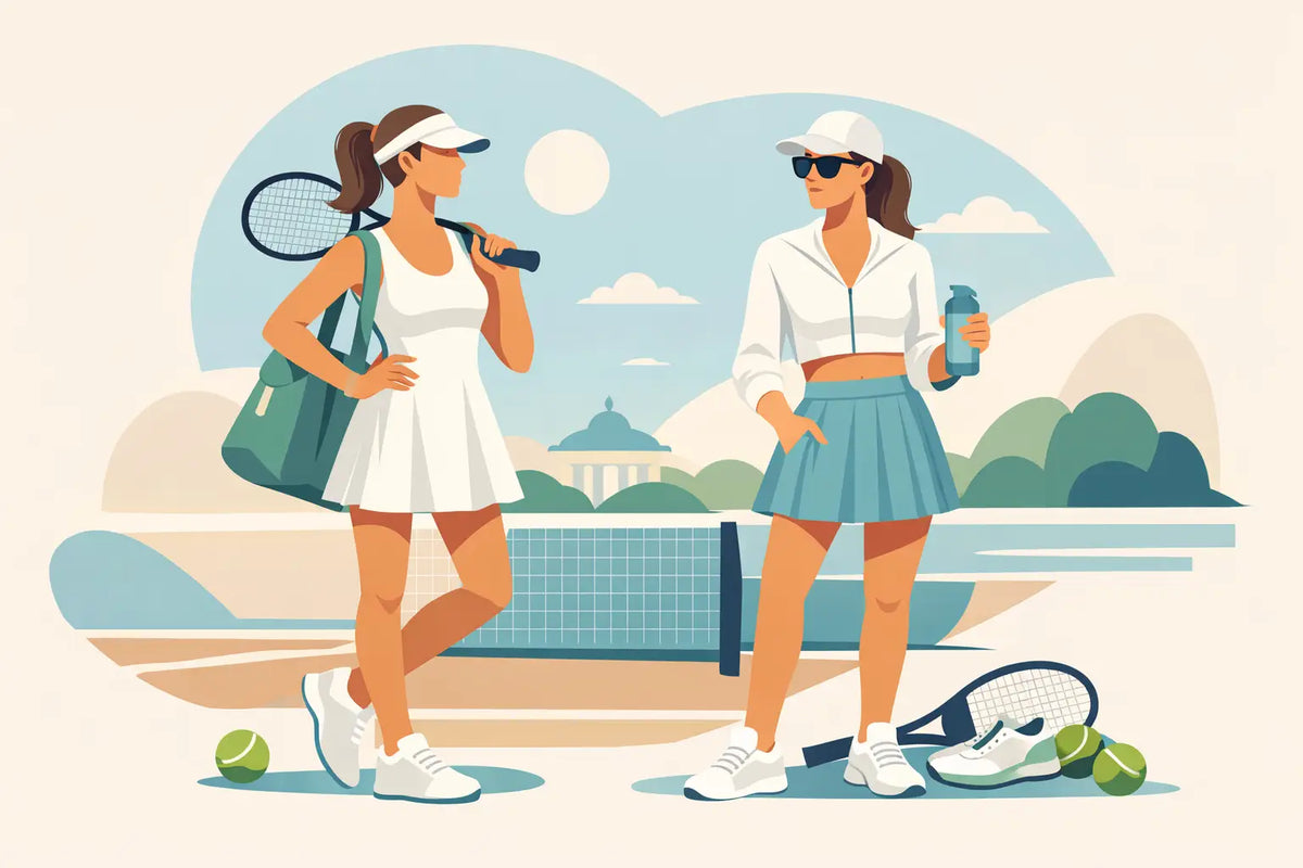 How to Wear Tennis Athleisure Outfits